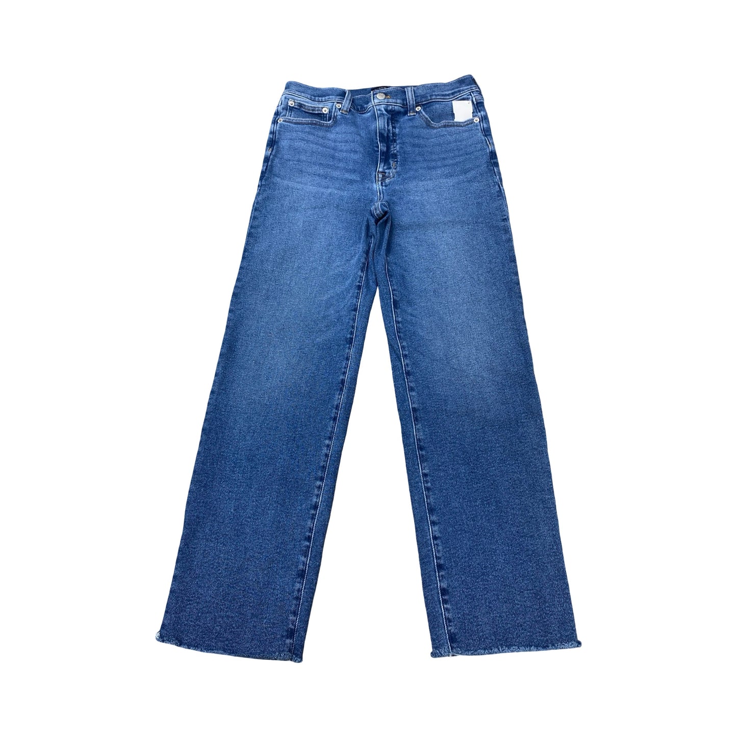 Jeans Straight By J. Crew In Blue Denim, Size:6