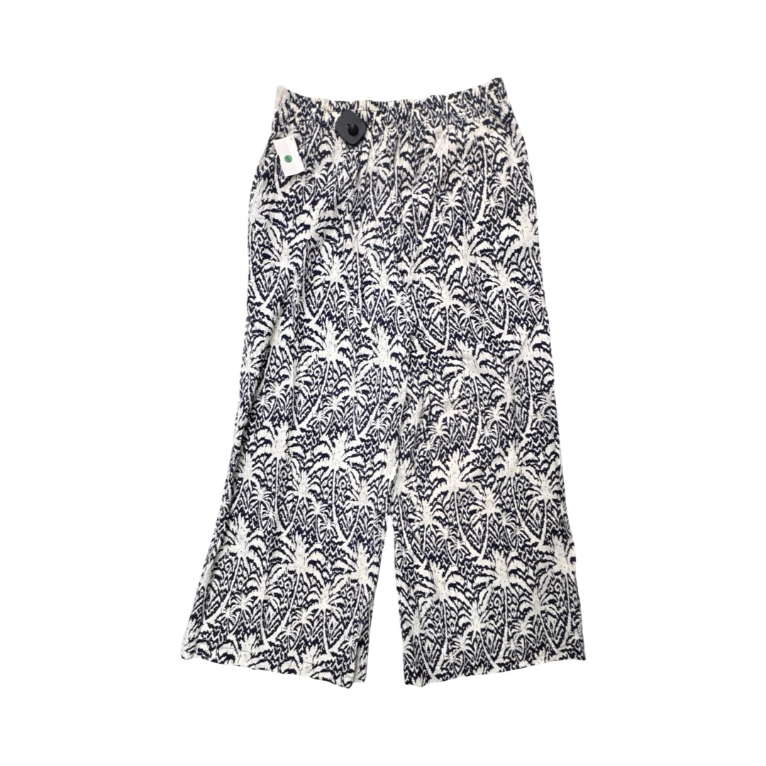Pants Linen By PANAMAJACK In Blue & Cream, Size:L