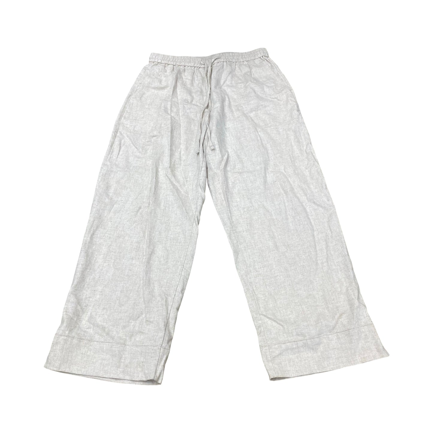Pants Linen By Banana Republic In Tan, Size:M