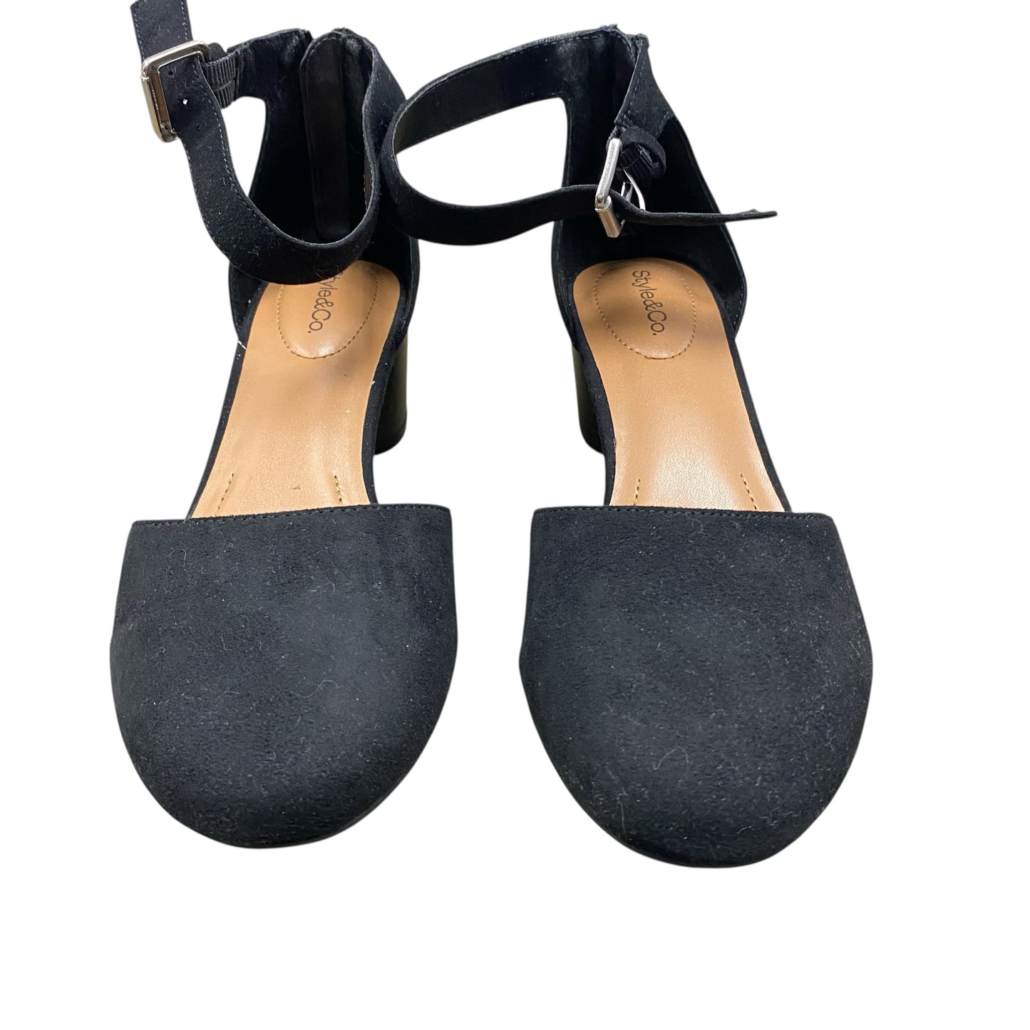 Shoes Heels Block By Style And Company In Black, Size:8