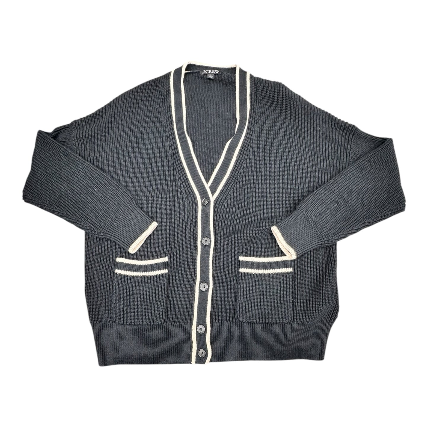 Sweater Cardigan By J. Crew In Multi, Size:Xl