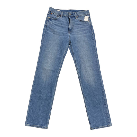 Jeans Straight By Gap In Blue Denim, Size:8