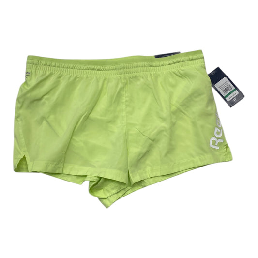 Athletic Shorts By Reebok In Green, Size:Xl