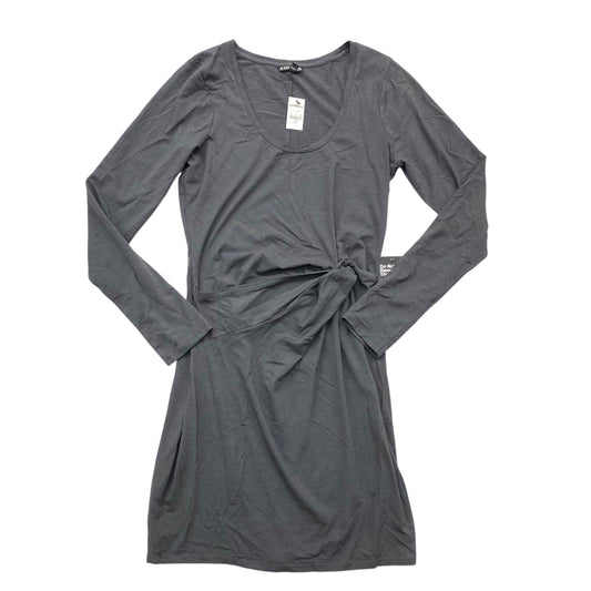 Dress Casual Midi By Express In Grey, Size:L