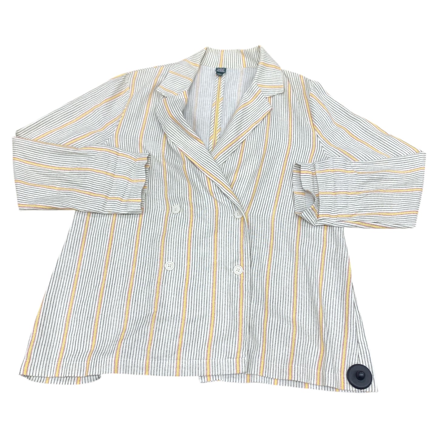 Blazer By Wild Fable In Striped Pattern, Size:Xl