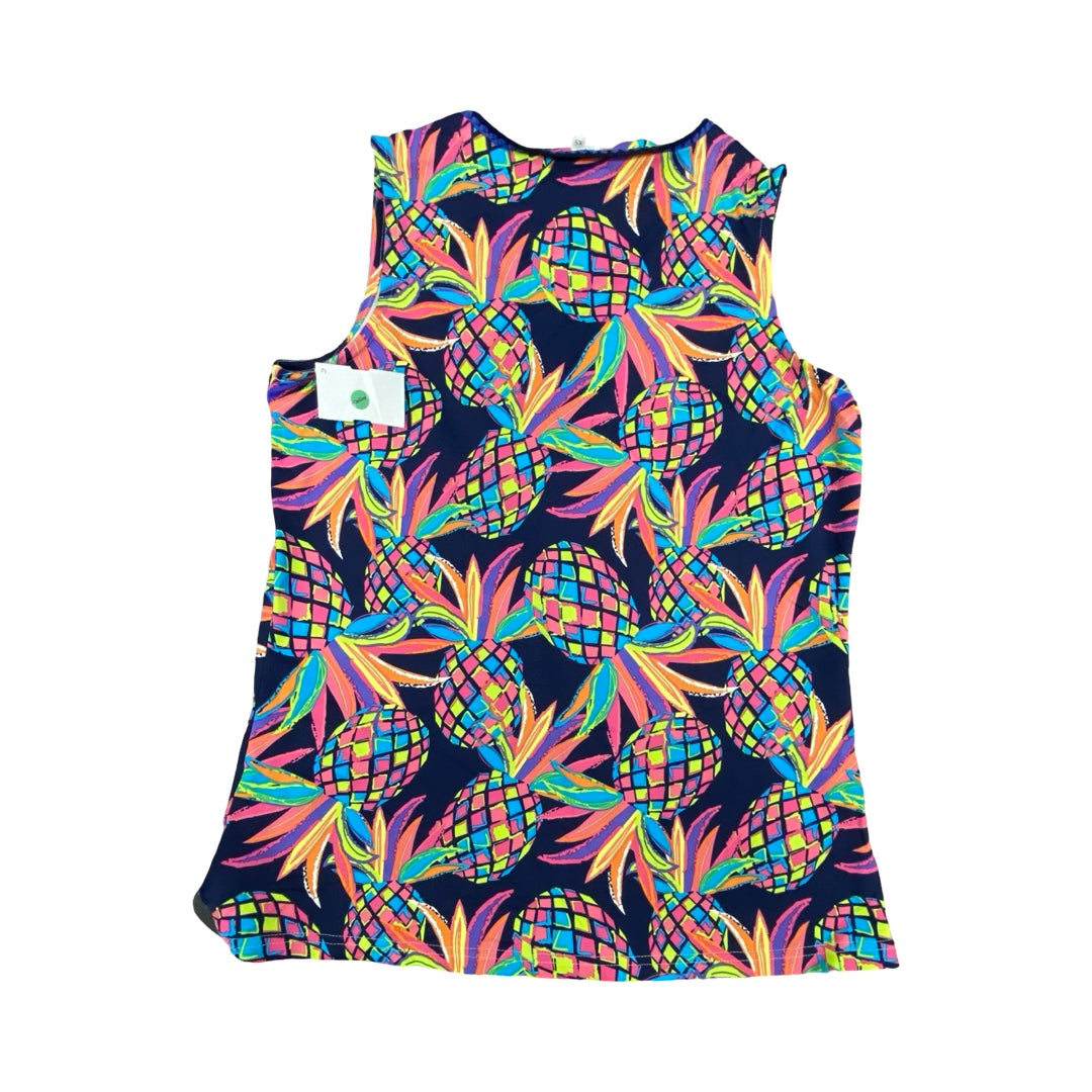 Top Sleeveless By Lulu B In Multi, Size:Xs