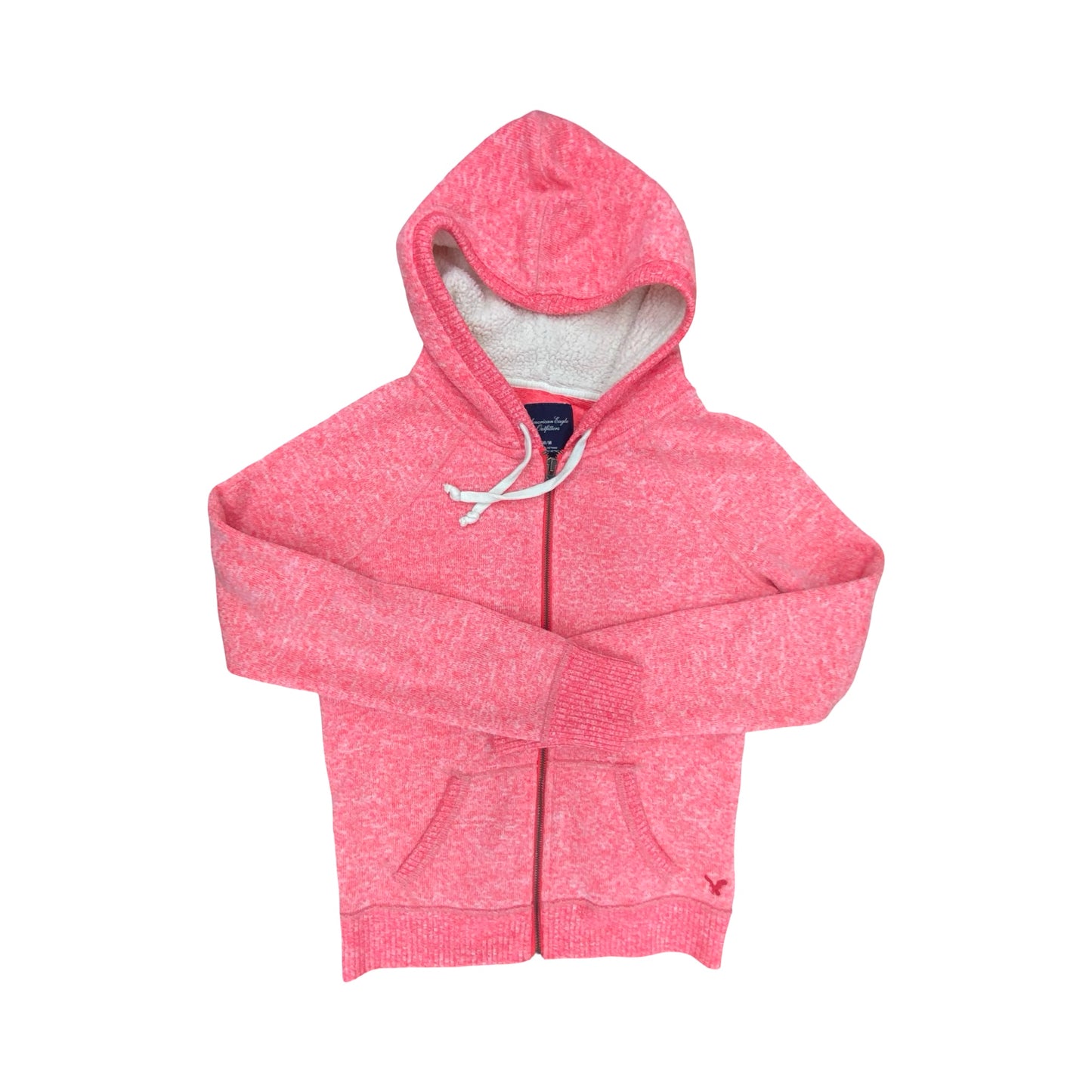 Jacket Other By American Eagle In Pink & White, Size:M