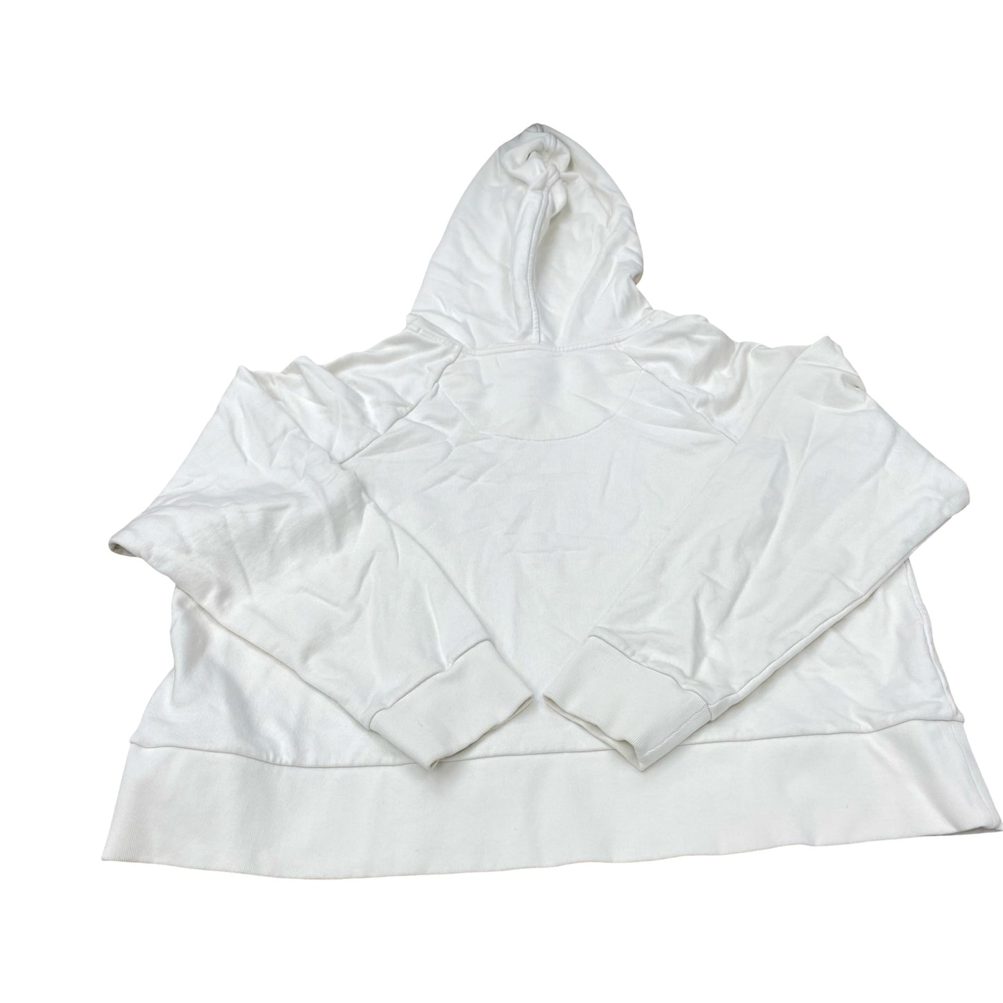 Athletic Sweatshirt Hoodie By Patagonia In White, Size:S