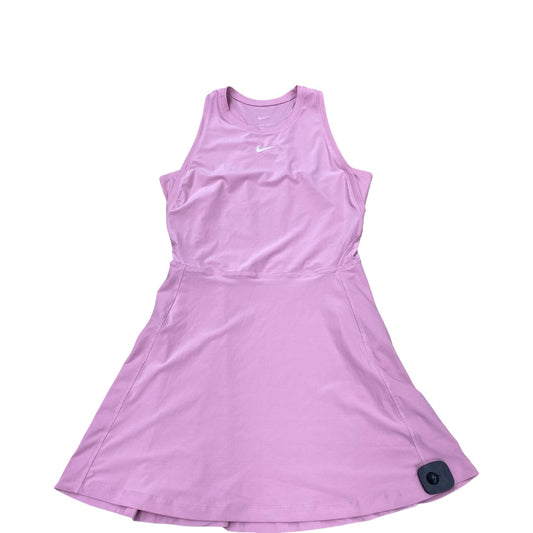 Athletic Dress By Nike In Pink, Size:S