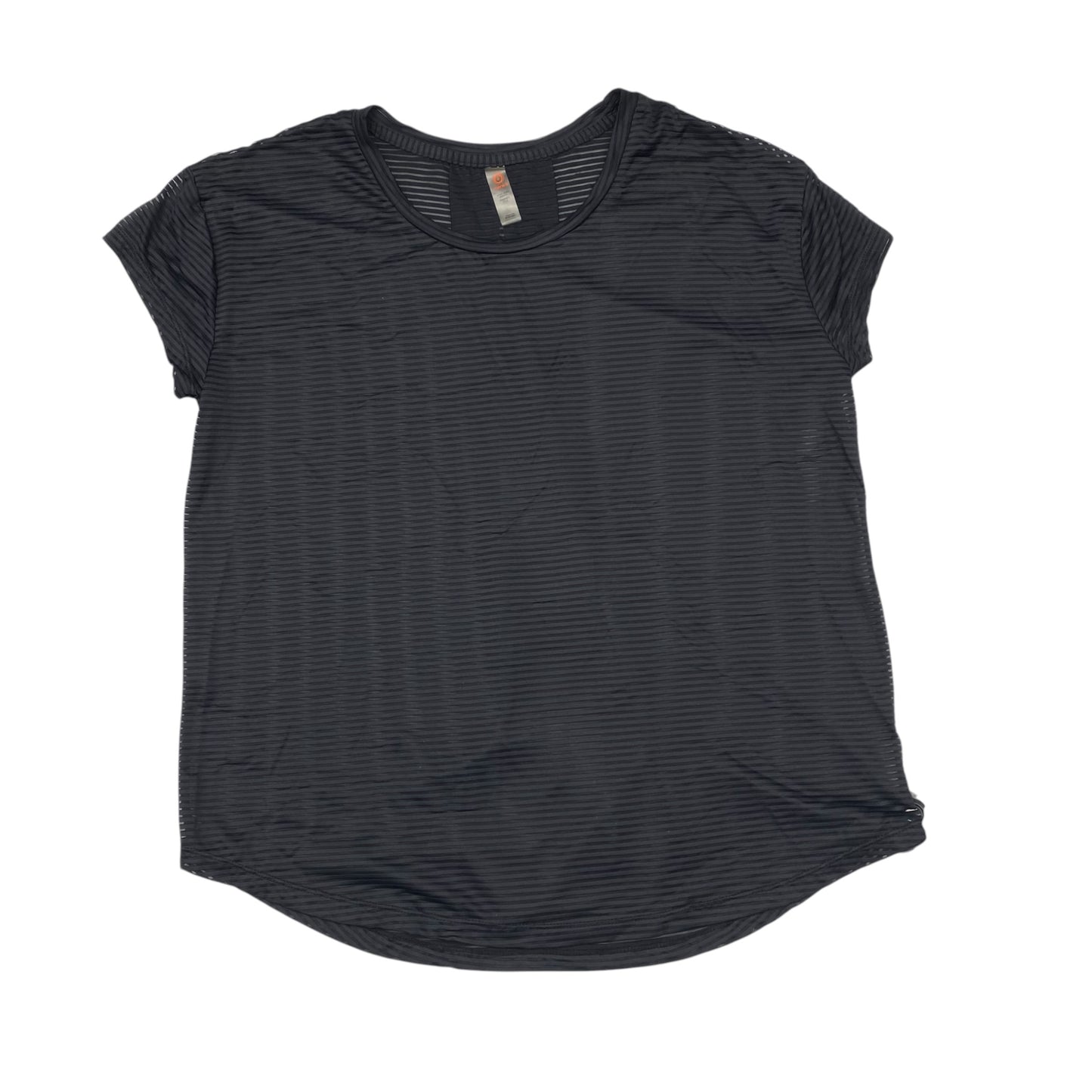 Athletic Top Ss By Mono B In Black, Size:L