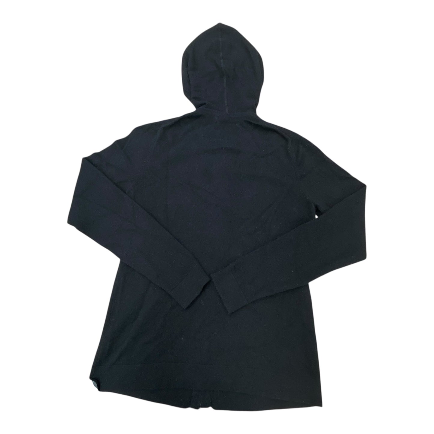 Sweater Cardigan Cashmere By Peck And Peck In Black, Size:M