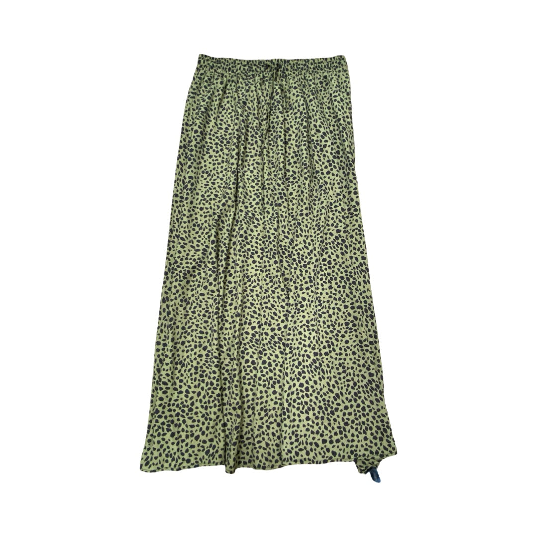 Skirt Maxi By Cmc In Black & Green, Size:2X