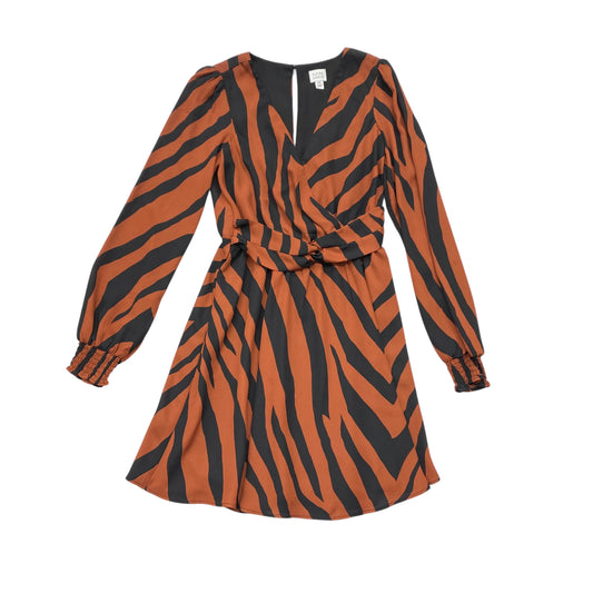 Dress Casual Short By Peyton Jensen In Black & Brown, Size:Xs