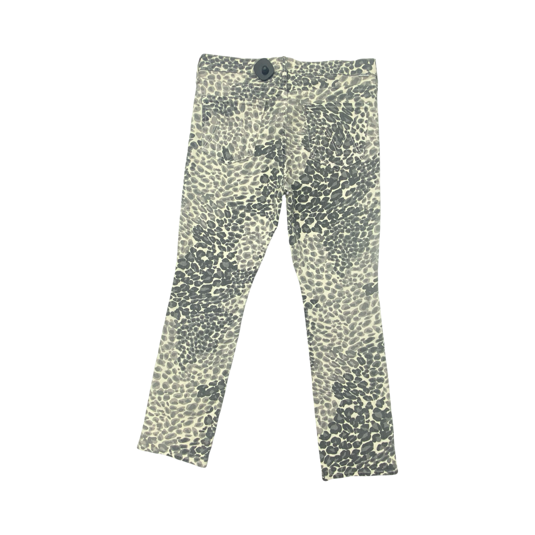 Jeans Straight By Mother In Animal Print, Size:14