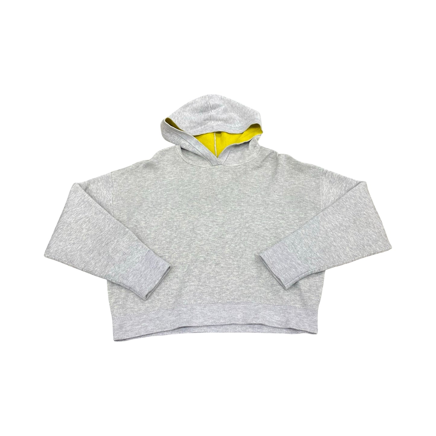 Sweatshirt Hoodie By Maeve In Grey, Size:M