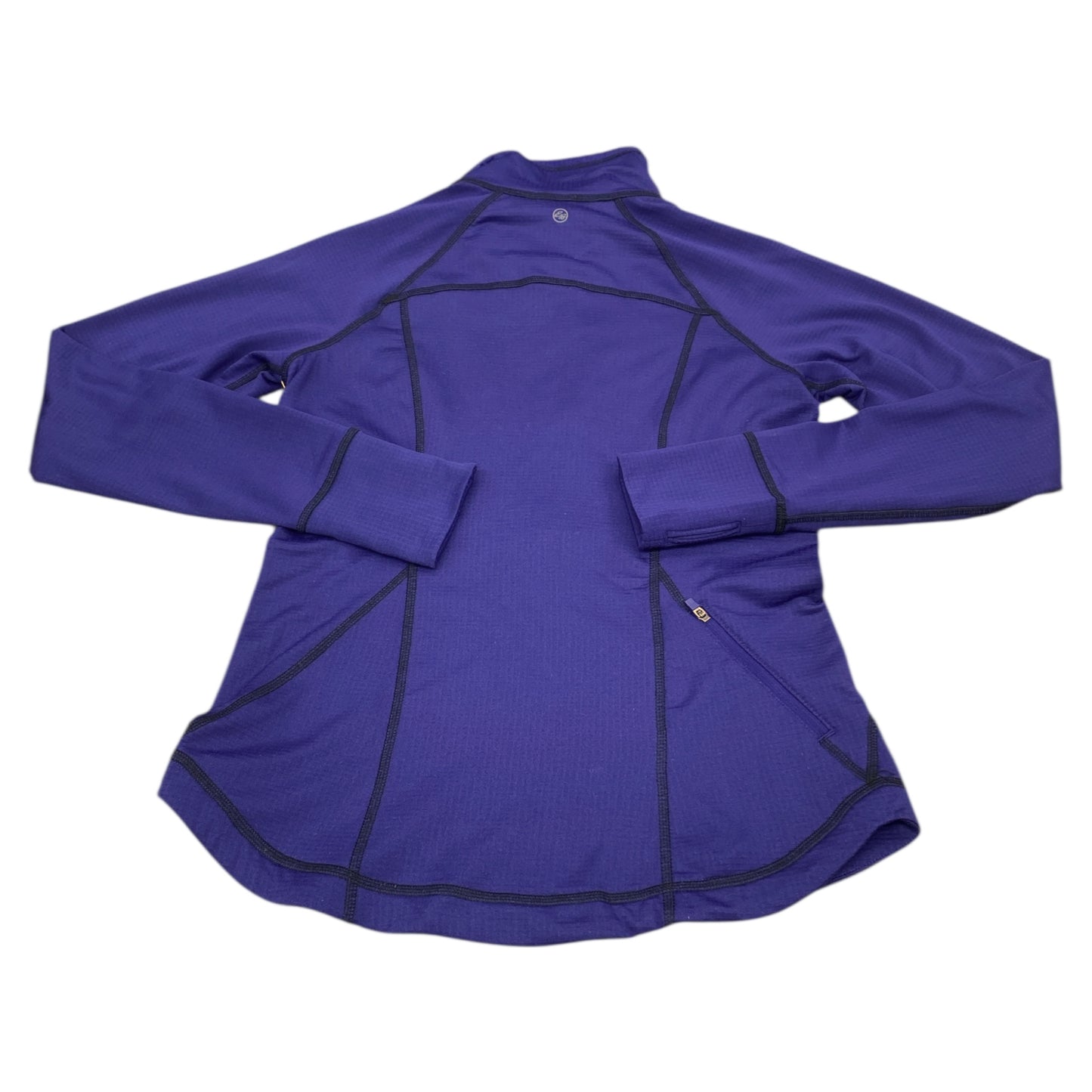Athletic Jacket By Eddie Bauer In Blue, Size:S