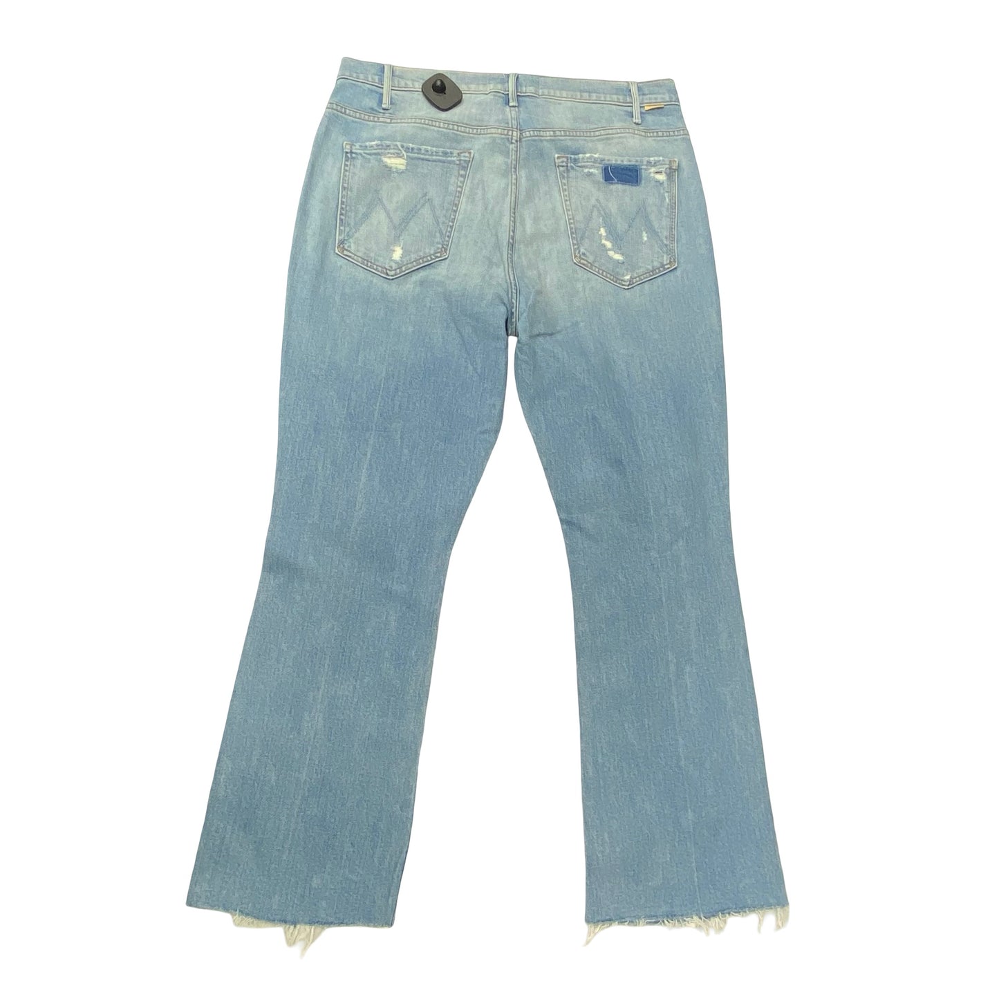 Jeans Boot Cut By Mother In Blue, Size:18
