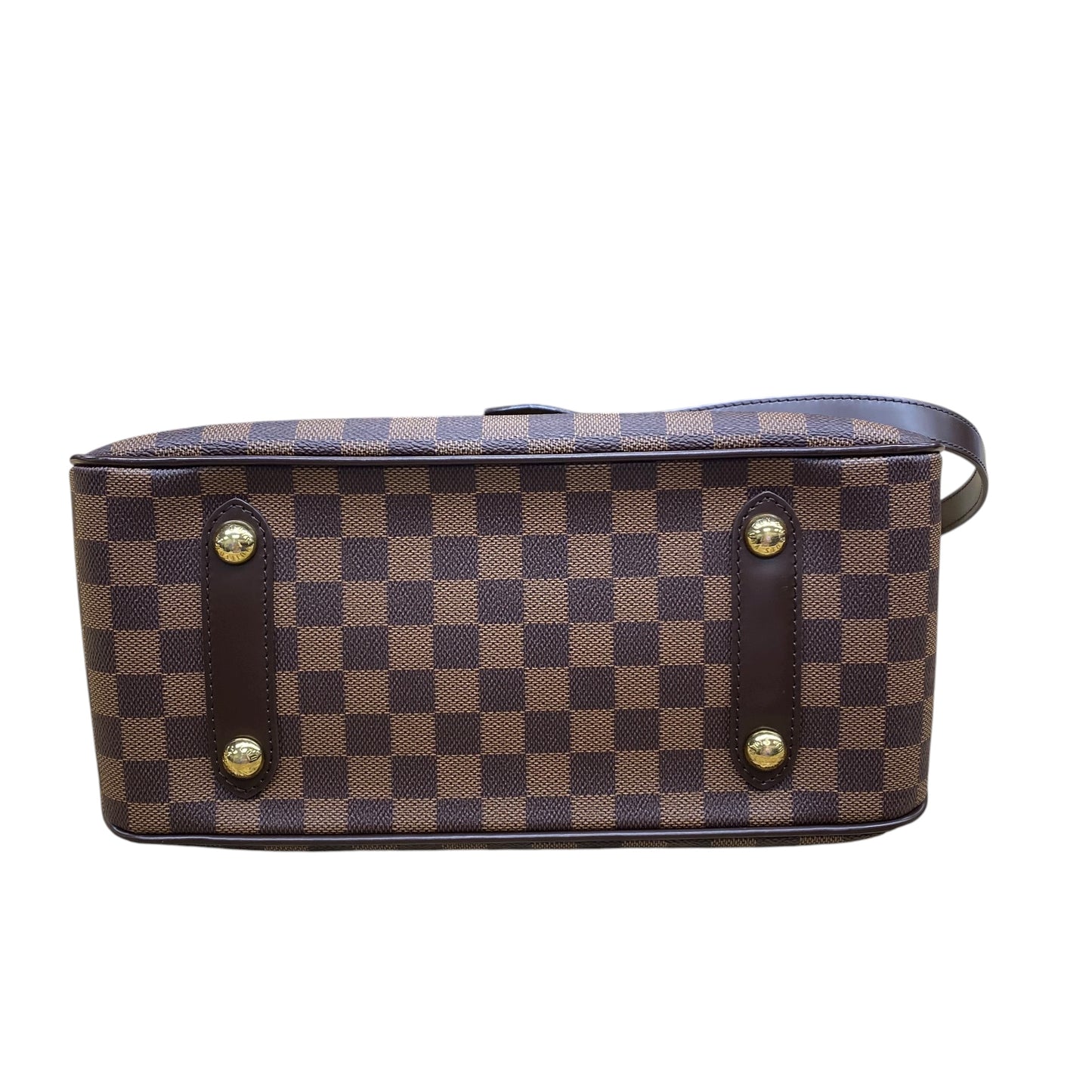 Handbag Luxury Designer By Louis Vuitton In Brown, Size:Medium