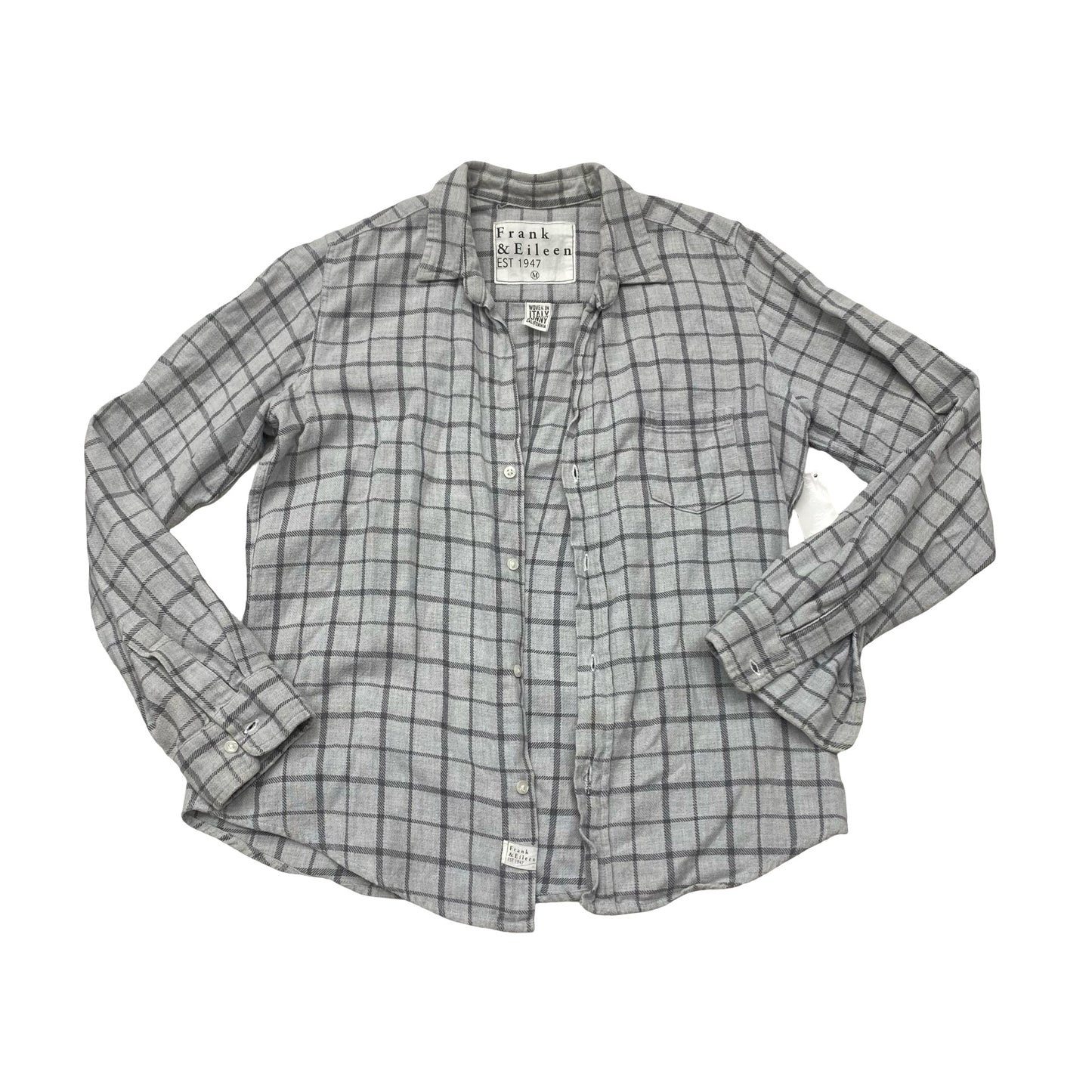 Top Ls By Frank And Eileen In Grey, Size:M
