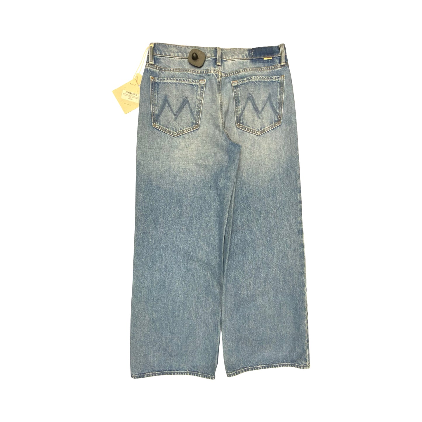 Jeans Wide Leg By Mother In Blue Denim, Size:6