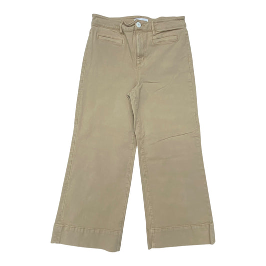 Jeans Wide Leg By Loft In Tan, Size:8