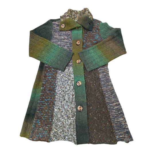 Sweater Cardigan By Curio In Multi, Size:Xl