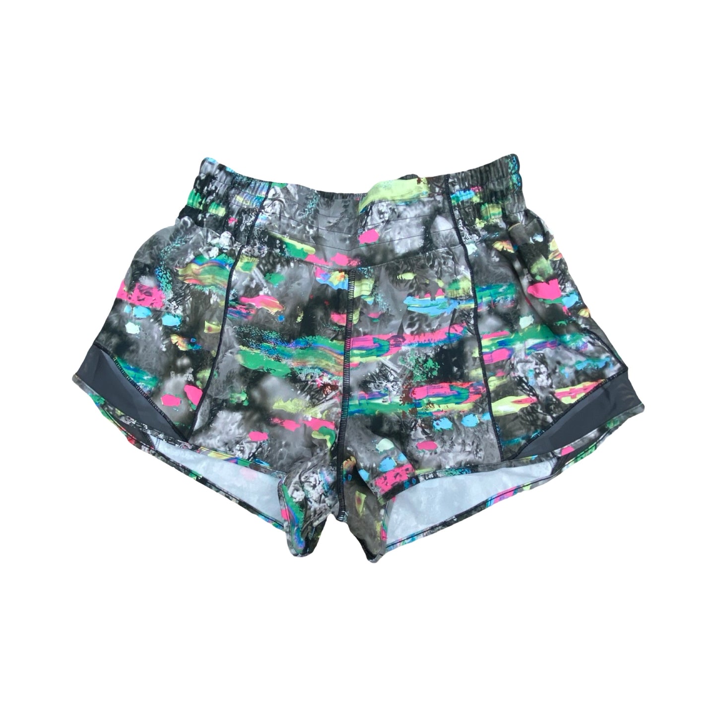 Athletic Shorts By Lululemon In Multi, Size:6