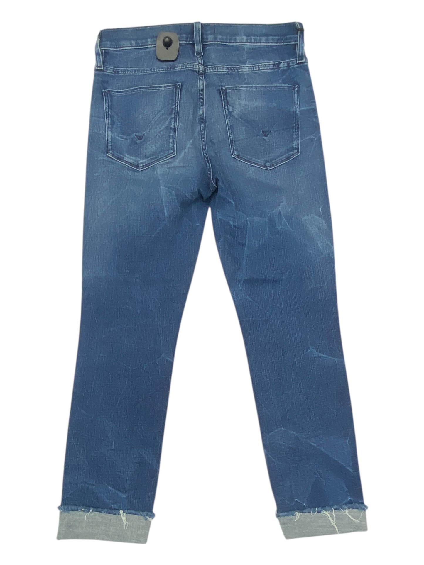 Jeans Skinny By Hudson In Blue Denim, Size:6