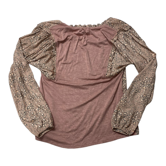 Top Ls By Dolan Left Coast In Animal Print, Size:S