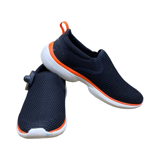 Shoes Sneakers By Vionic In Black & Orange, Size:6.5