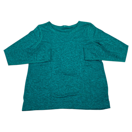 Athletic Top Ls Crewneck By Lululemon In Green