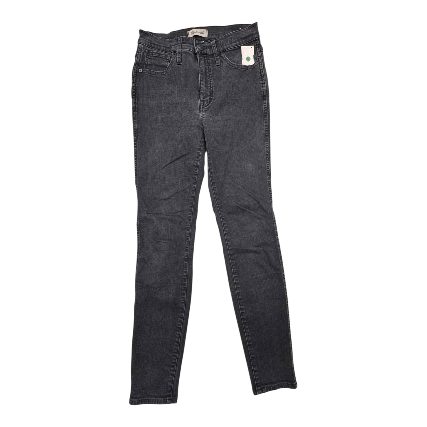Jeans Skinny By Madewell In Black Denim, Size:4