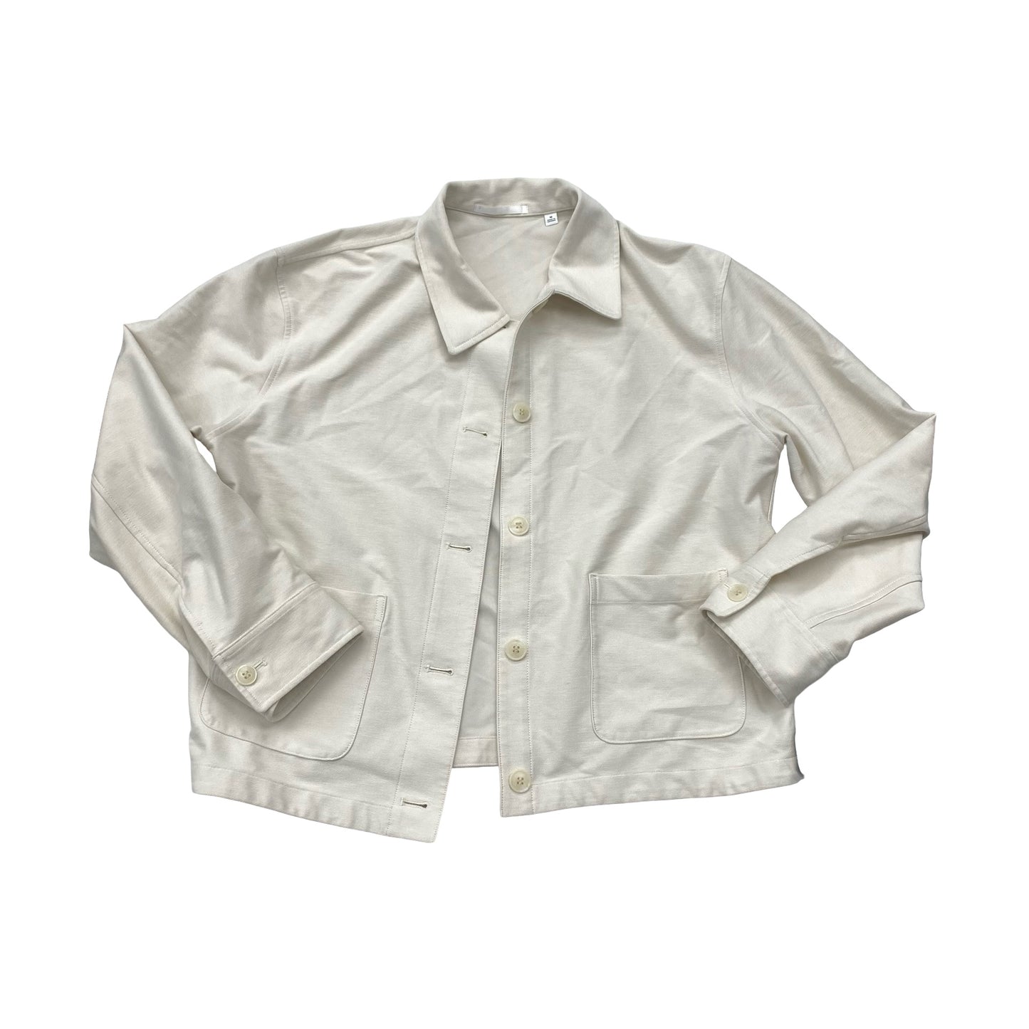 Jacket Other By Uniqlo In Beige, Size:M