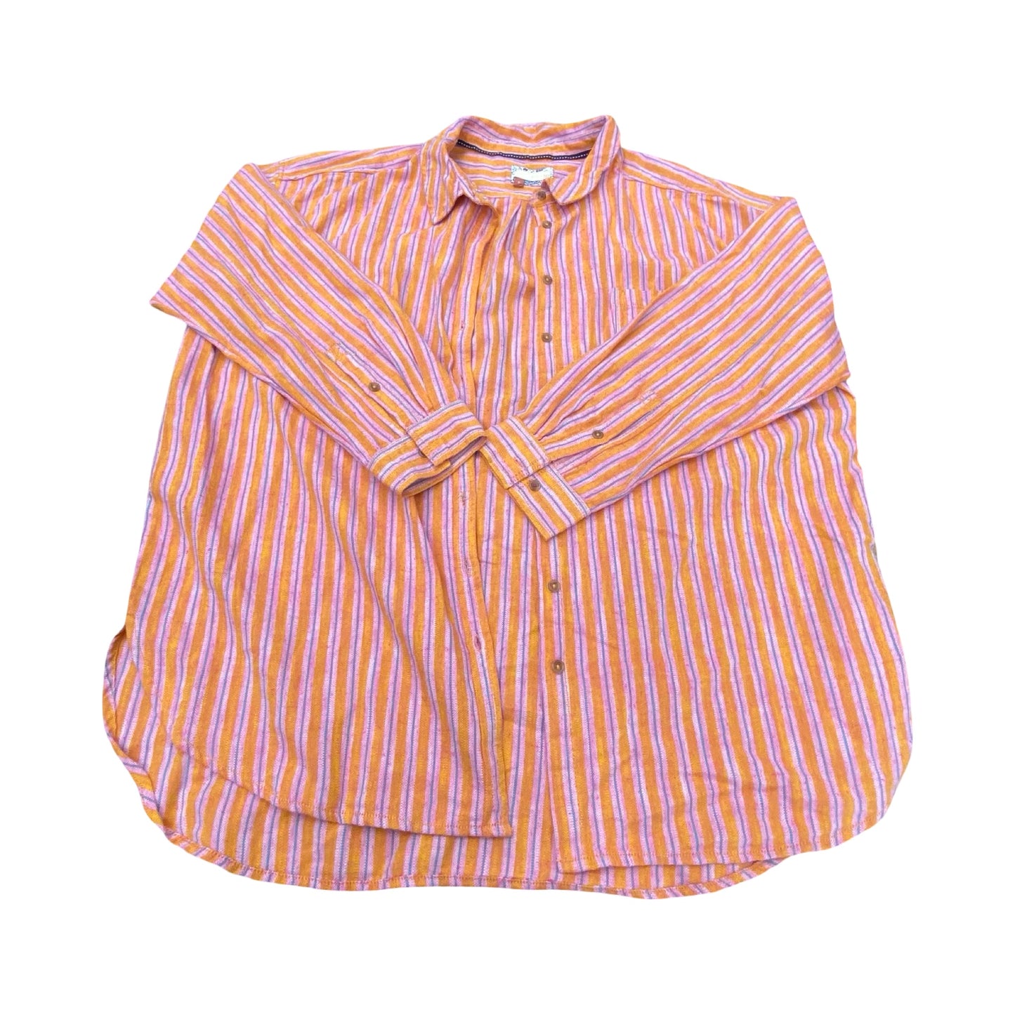 Top Ls By Pilcro In Striped Pattern, Size:Xl