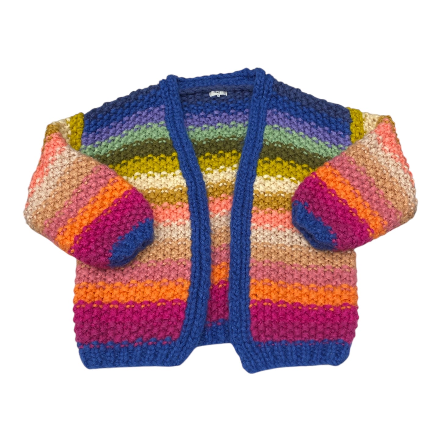 Sweater Cardigan By Frnch In Multi, Size:Osfm