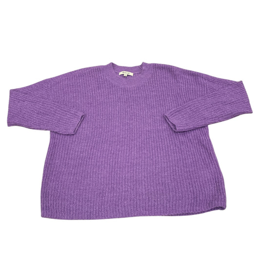 Sweater By Madewell In Purple, Size:Xs