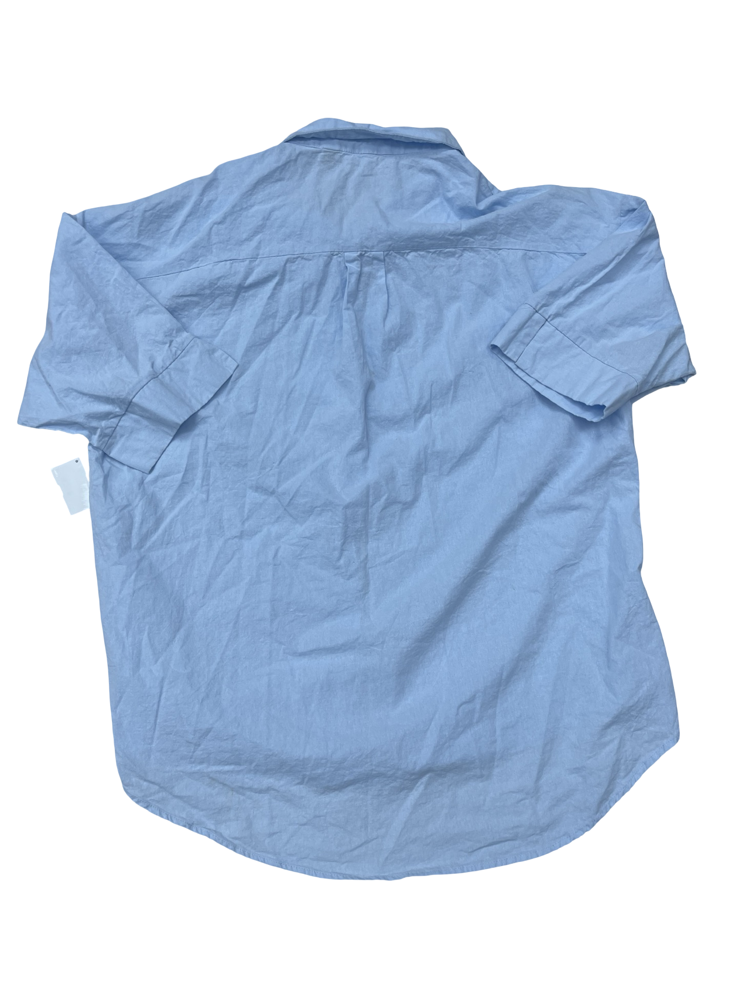 Top 3/4 Sleeve By Clothes Mentor In Blue, Size:Xxl