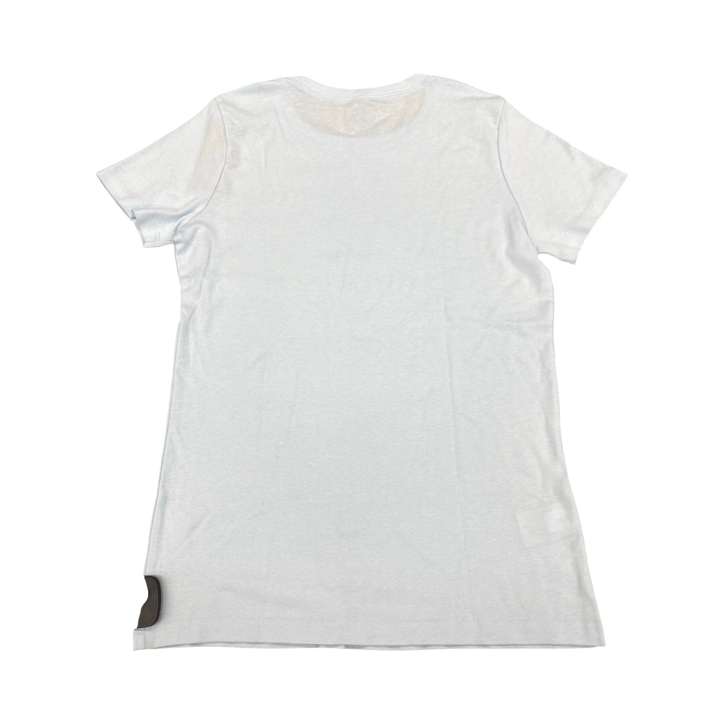Top Ss Basic By Eddie Bauer In Blue, Size:L