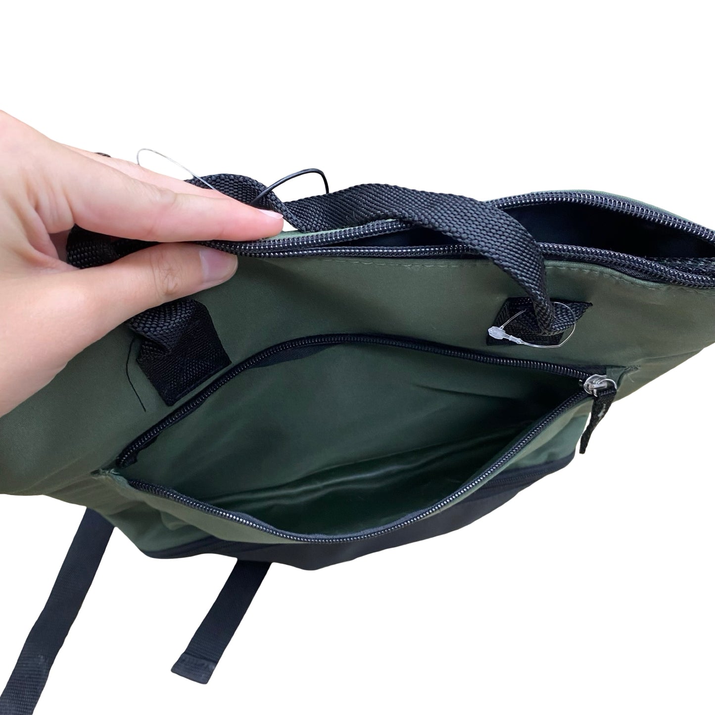 Backpack By DSW In Black & Green, Size:Large