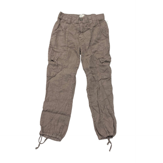 Pants Linen By C And C In Brown, Size:M