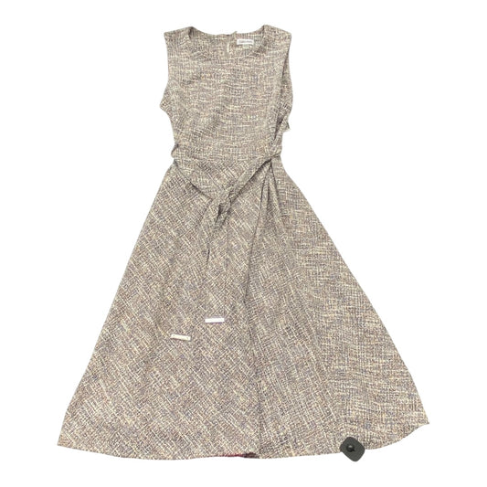 Dress Casual Midi By Calvin Klein In Multi, Size:14