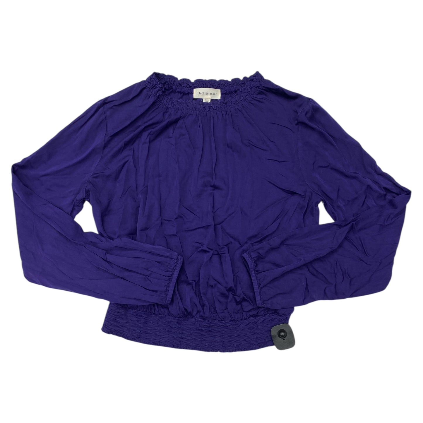 Top Ls By Cloth & Stone In Purple, Size:M