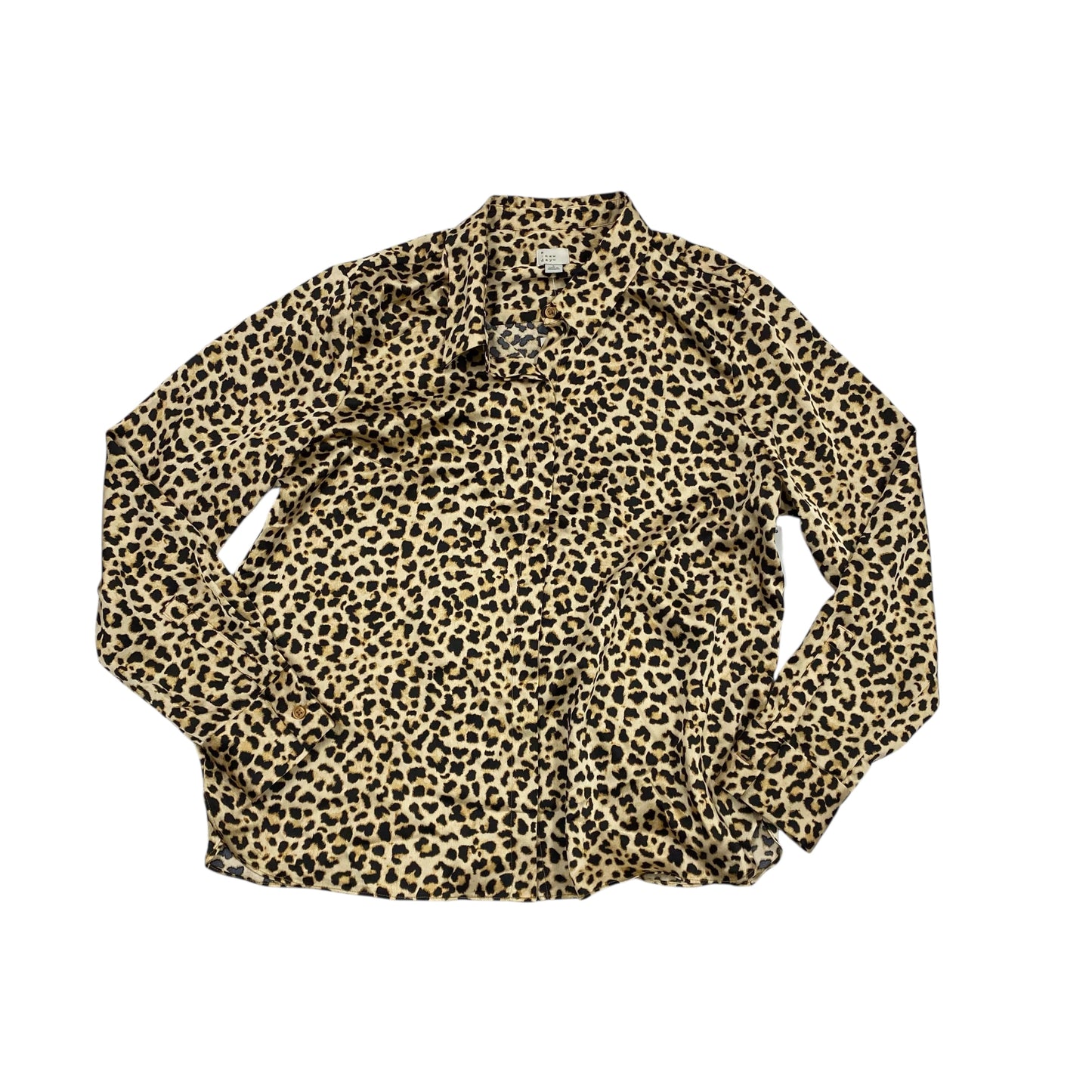 Top Ls By A New Day In Animal Print, Size:L