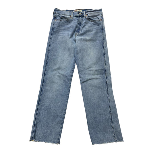 Jeans Straight By Levis In Blue Denim, Size:6
