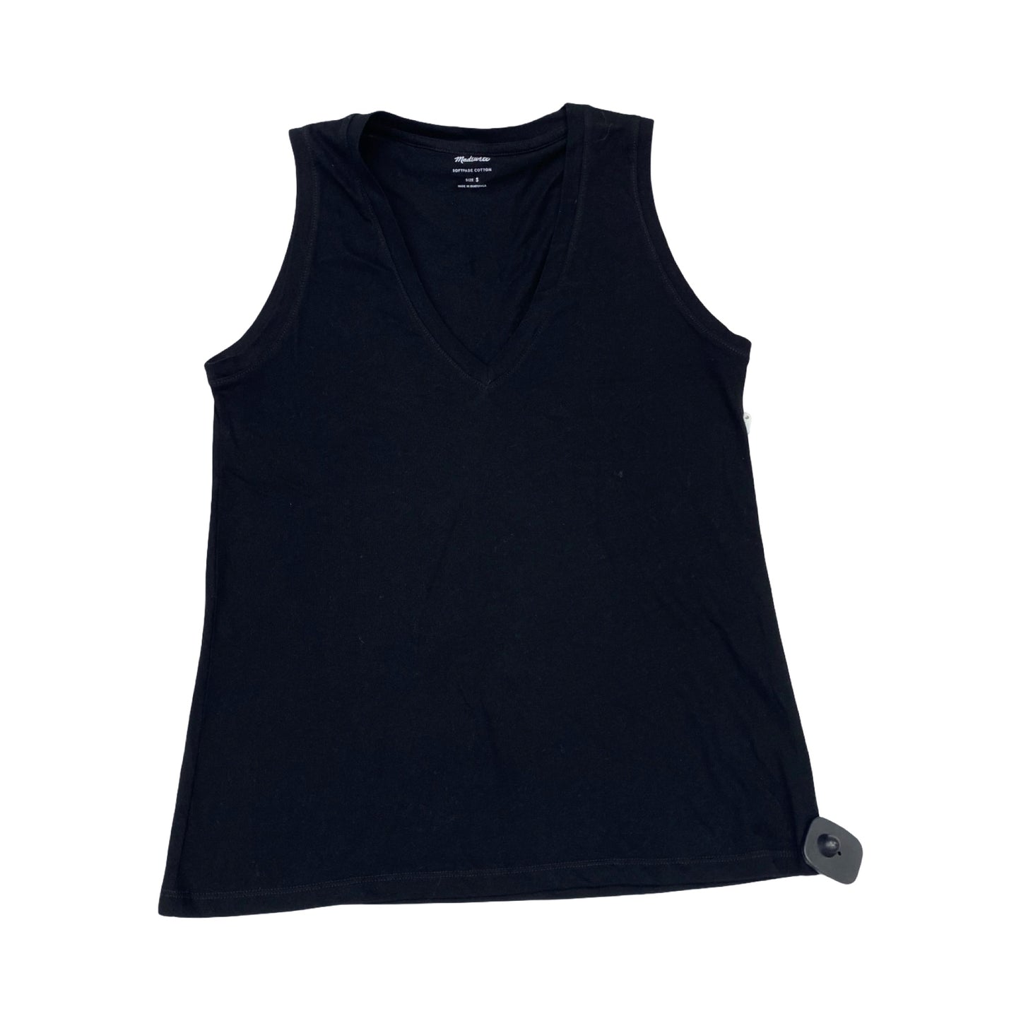 Top Sleeveless Basic By Madewell In Black, Size:S