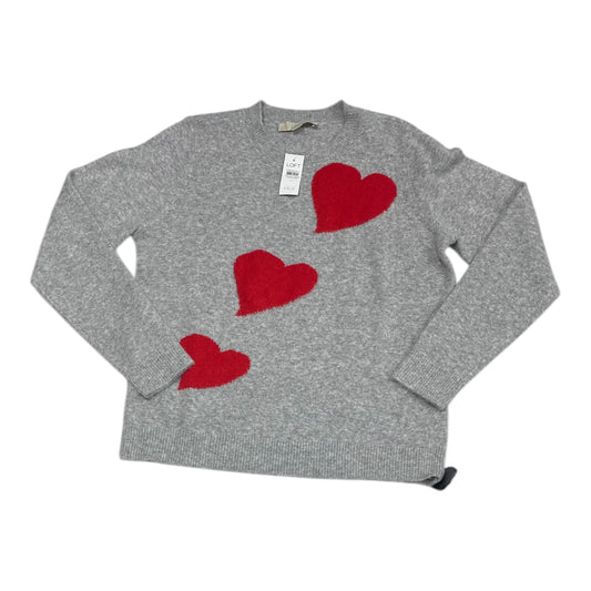 Sweater By Loft In Grey, Size:L