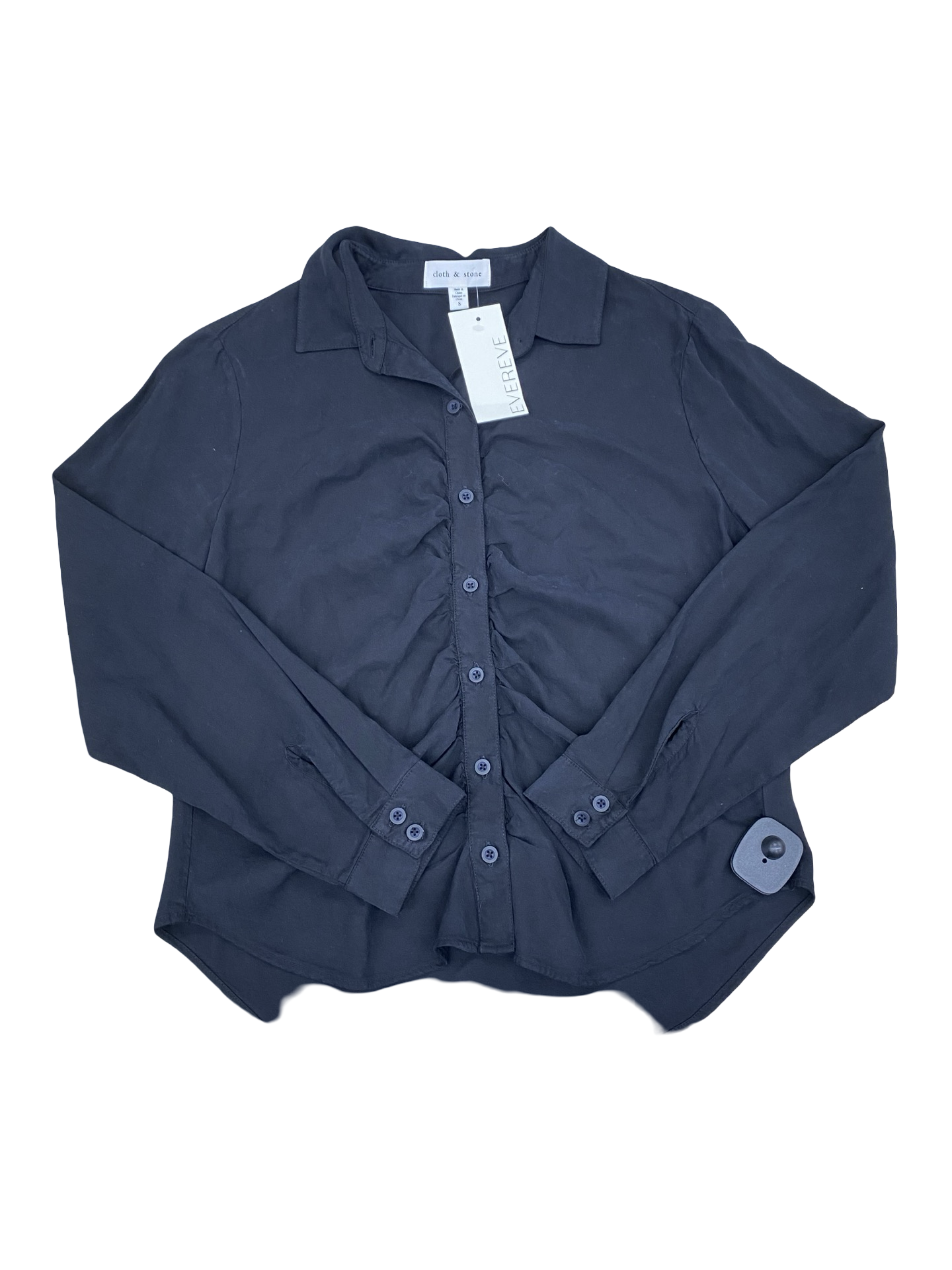 Top Ls By Cloth & Stone In Black, Size:S