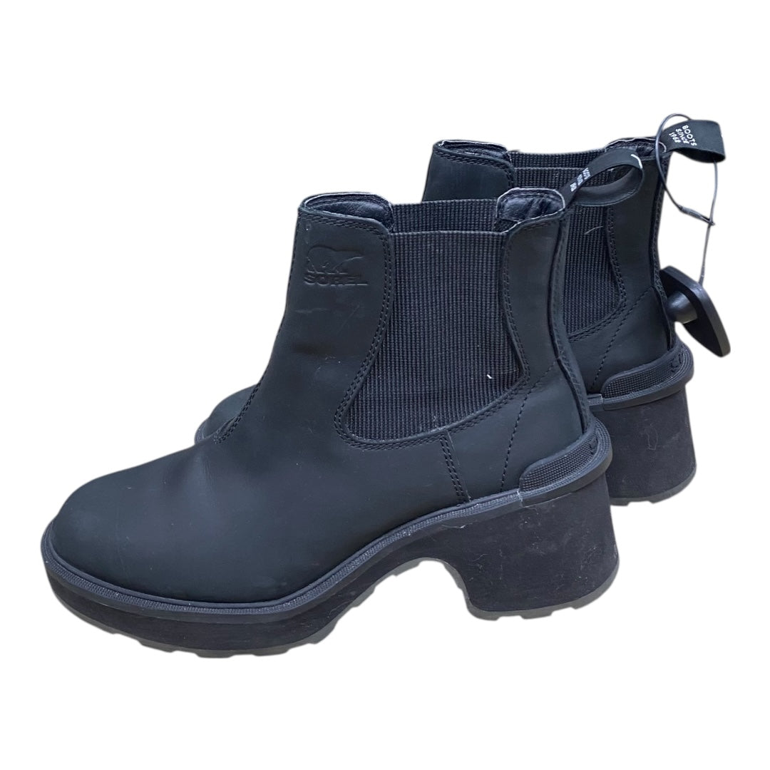Boots Designer By Sorel In Black, Size:7.5