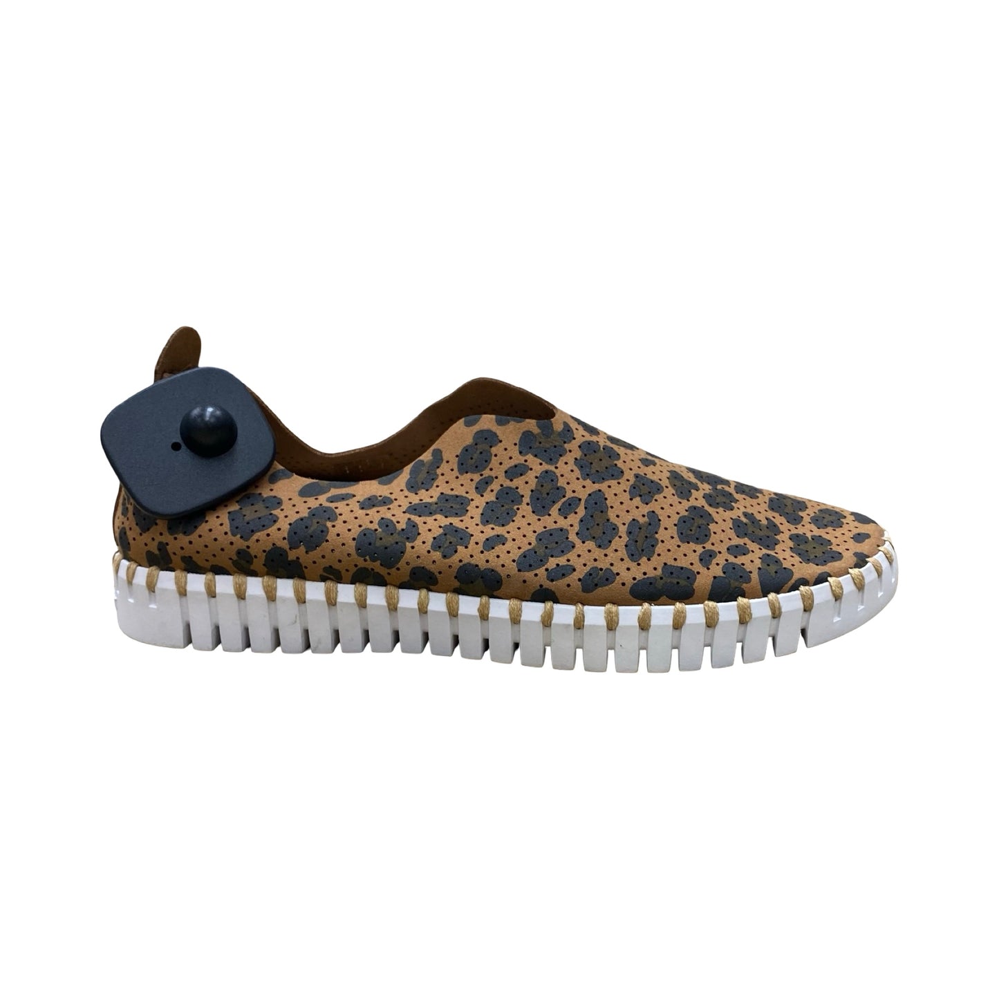 Shoes Flats By Ilse Jacobsen In Animal Print, Size:7.5