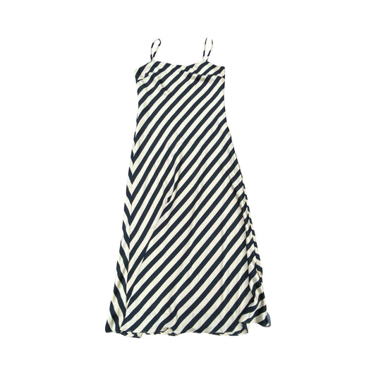 Dress Casual Maxi By Endless Rose In Striped Pattern, Size:M